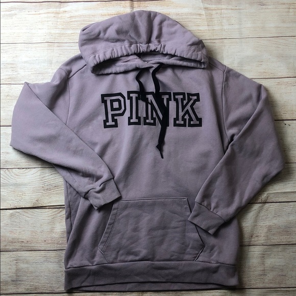 PINK Victoria's Secret Tops - PINK Victoria's Secret Lavender Sweatshirt